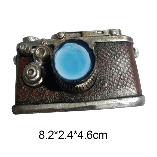 Retro Phonograph Typewriter Figurine Mini Sculpture Art Craft Table Decoration
