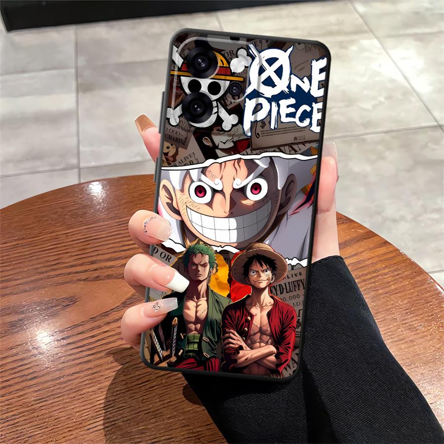 Anime Luffy Zoro Phone Cover Case for Oppo A76 A96 A84 A78 A98 F9 F11 F29 A83 A93 A74 Reno 4F 5 6 7 8 10 11 14