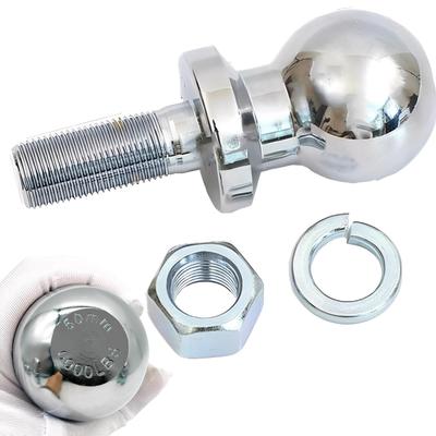 IMPACT Online 50mm Hitch Ball for Towing and Trailer (50.8mm Ball Diameter / 6000 LBS Load Capacity / 2.54cm Shaft Diameter)