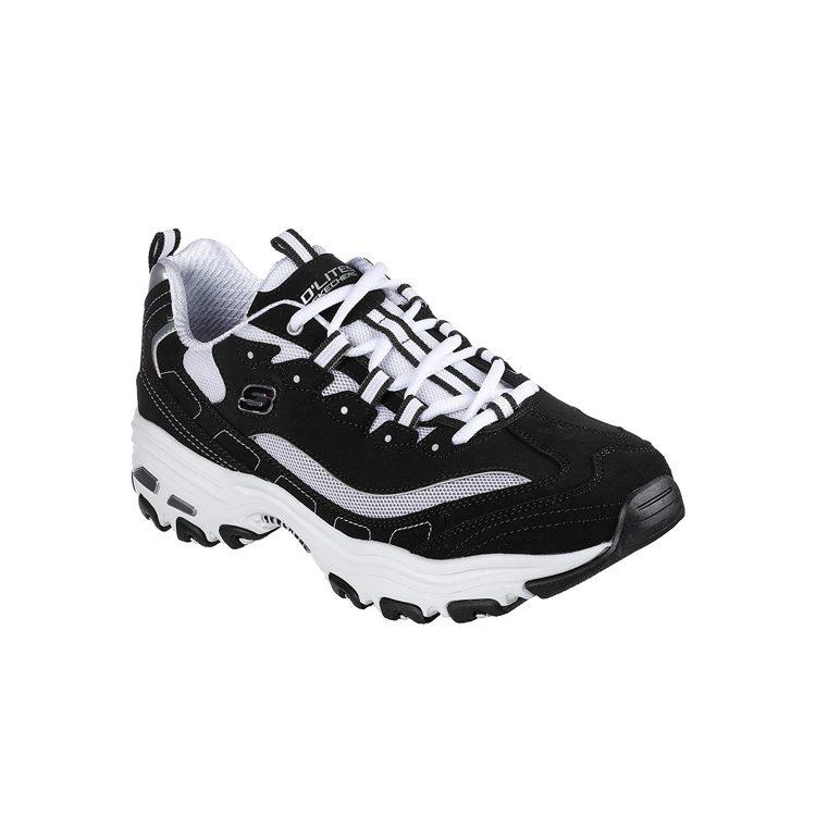 Skechers DLites 1.0 'Black White' 894129-BKW