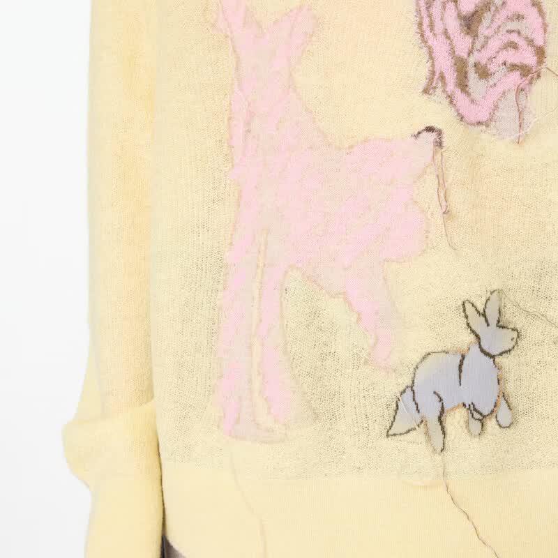 JNBY 24 Winter Mohair Blend Knit Sweater