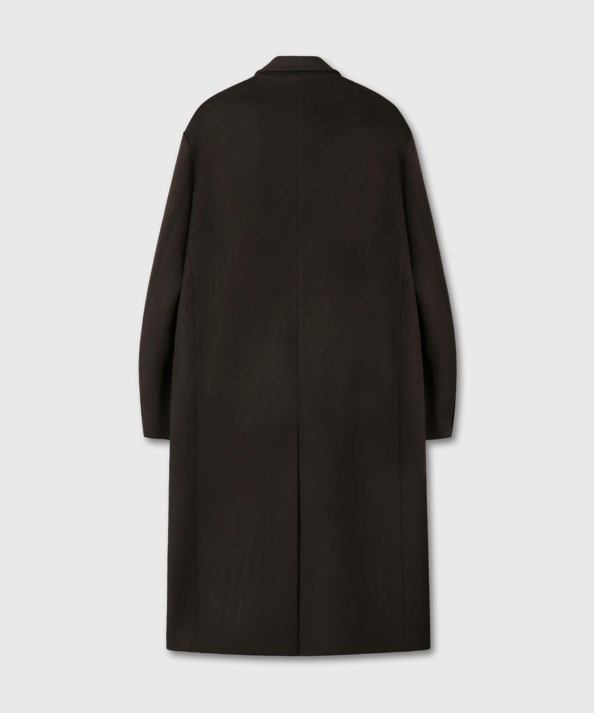 Divein Loosed Double Breasted Coat (Brown)