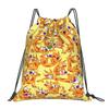 Custom CatDoges Drawstring Bags for Shopping Yoga Backpacks Men Women Surreal Humour Sports Gym Sackpack