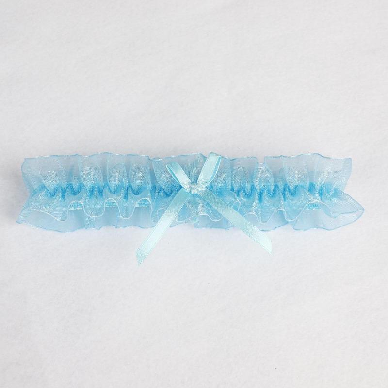 Wedding Garter Lace Floral Sexy Leg Garter Belt White Bowknot Bridal Lingerie Lace Leg Ring Loop Party Cosplay Suspender