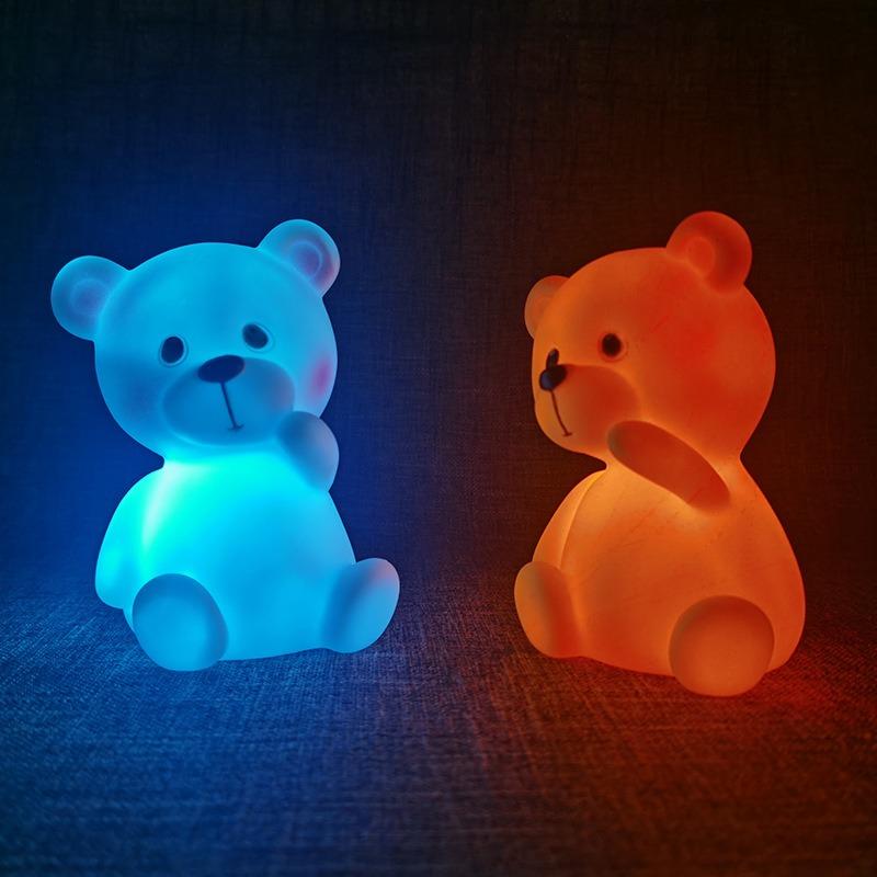 Valentine's Day Confession Small Cartoon Cute Bear Children Bedroom Night Light Child Girl Birthday Gifts Home Decoration
