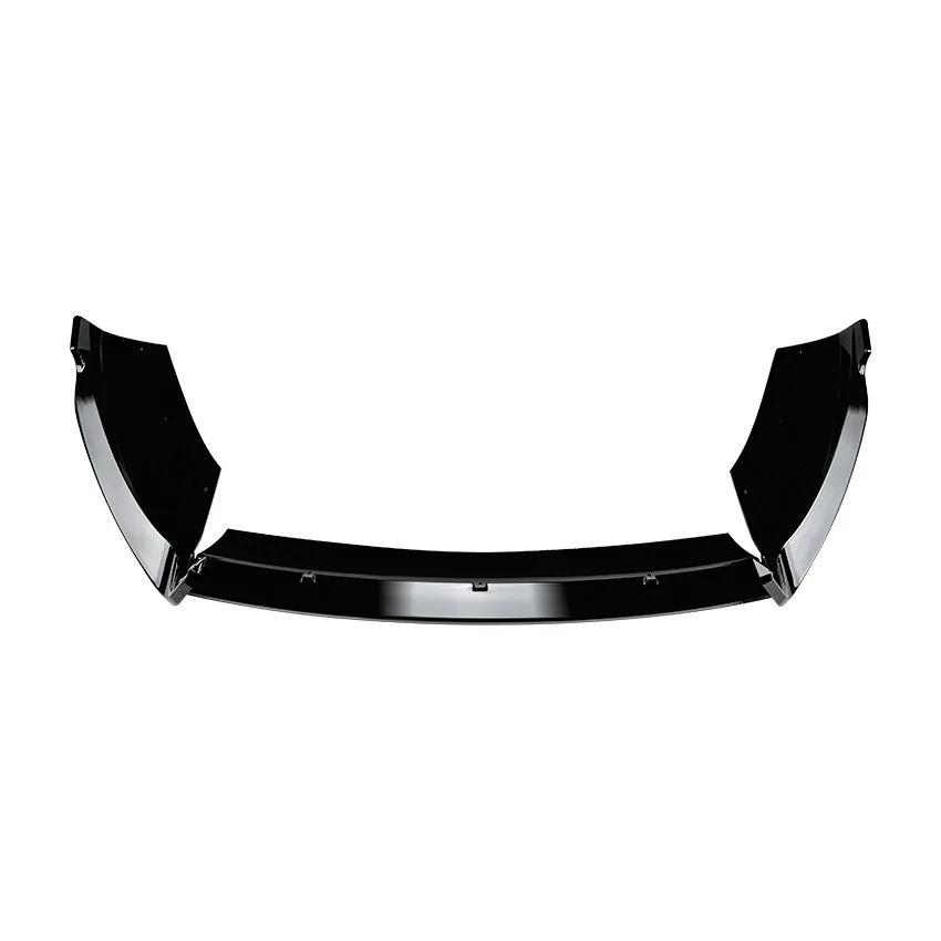 For Ford Fiesta MK6/7 ST 2012-2017 Front Bumper Splitter Spoiler Lip Wind Knife Diffuser Guard Protector Cover BodyKit Exterior