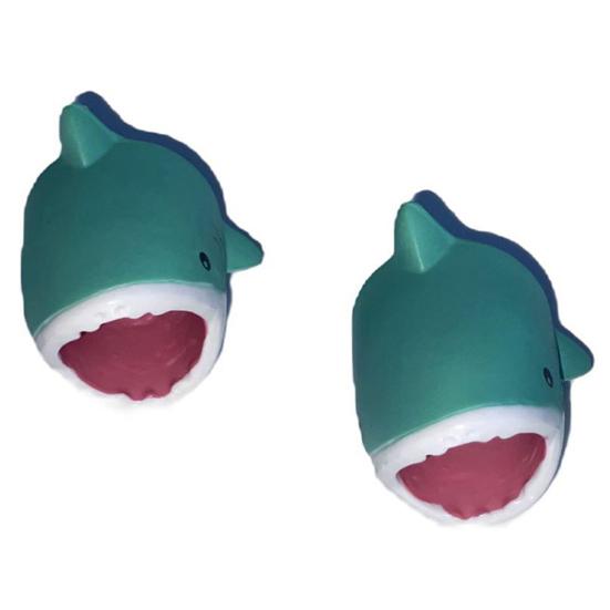 Fish Tank Ornament Ocen Series Shark Head Statue Cartoon Underwater Animal Sculpture