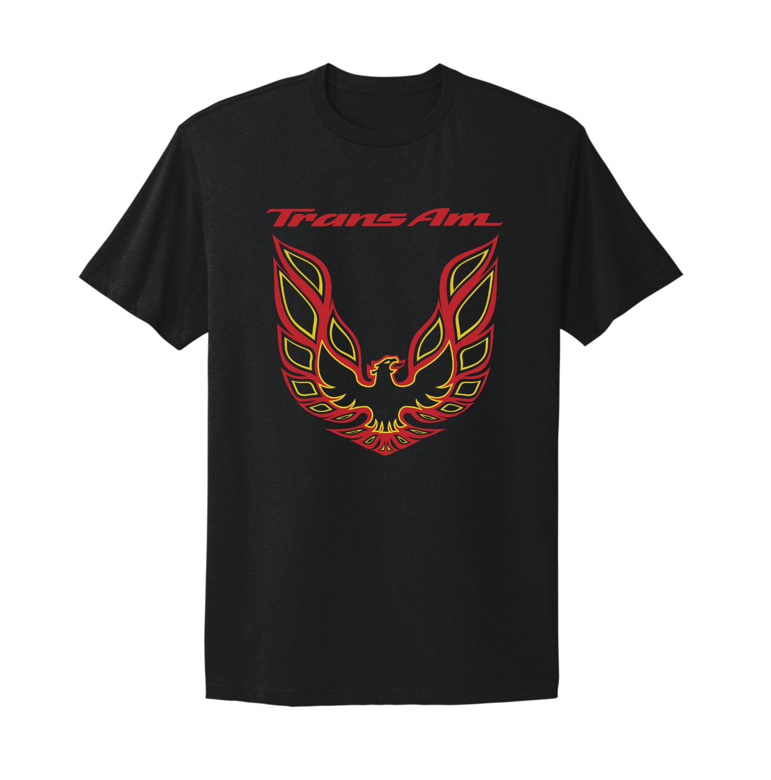 Pontiac Firebird Trans Am Logo Black T-shirt S