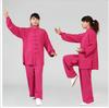 Kung Fu Uniform Tradisjonelle kinesiske klær Langermede Wushu TaiChi Menn KungFu Uniform Dress Uniformer Tai Chi treningsklær