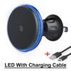 Xiaomi Magnetic Car Wireless Charger RGB For iPhone12 13 14 15 16 17 Pro Max Macsafe Car Phone Holder Stand Mount Fast Charging Station