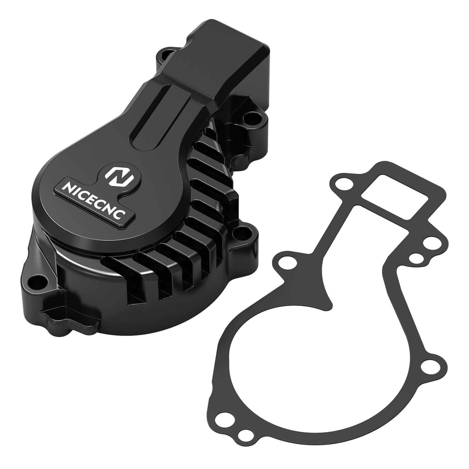 

Finned Water Pump Cover for KTM 690 Enduro R 690 SMC R Husqvarna 701 Supermoto 701 Enduro GasGas 700 ES 700 SM SMC 690 Duke чёрный