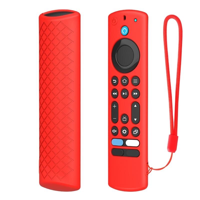 Protective Silicone Case For Remote Protective Cover With Lanyard Durability Silicone Protector Shell Remote Sleeve