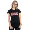 Marvel Womens/Ladies Drip Logo Cotton T-Shirt
