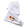 Painted Bird Print Sweatpants Season Woman Daily Casual Sporty Jogger Pants Female Home Outdoor Comfort Breathable Trousers