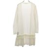 Rene made in Japan Long sleeve long knit cardigan 38 off white Women Used