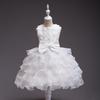 Popular European and American Flower Girl Tulle Cake Dress - Girls' Princess and First Birthday Dress
