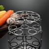 Heat Resistant Stackable Stainless Steel Steaming Tray Egg Steamer Rack Trivet Stand Holder