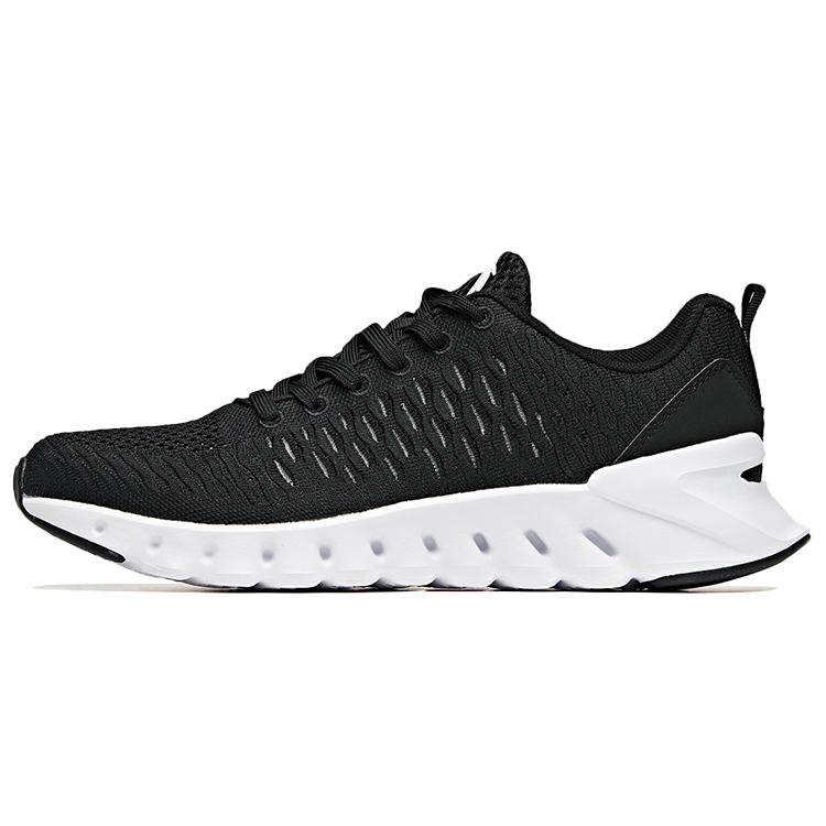 

new ANTA Running Shoes Men s Low top Black/ANTA White 40