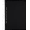 KOKUYO Soft Ring 70 Notebook, Business, Sheets, Semi-B5, Grid, Black, SU-SV407S5-D