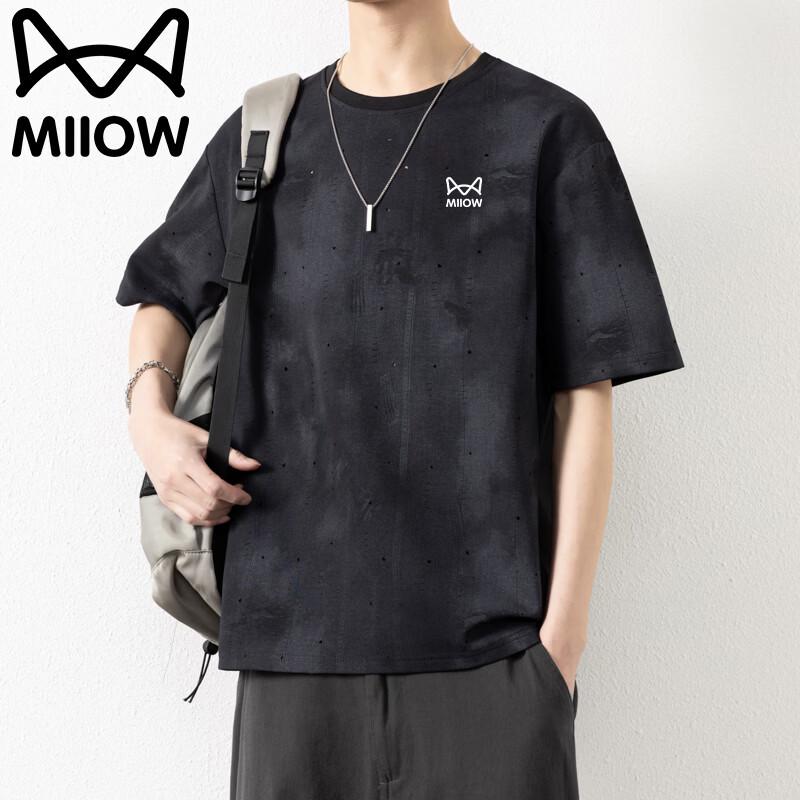 MiiOW Men s Short Sleeve Casual T-Shirt 2XL