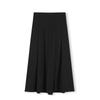MIXMAX Casual Versatile Temperament Fashionable Age Reducing Slimming Half Body Long Skirt