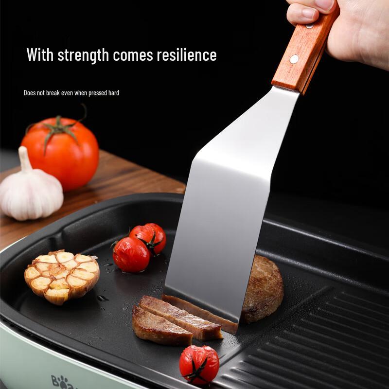 Stainless Steel Teppanyaki Flipper Spatula