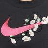 Nike Logo Sports Casual Crewneck Sweatshirt Women Sweatshirt Dark-Gray DJ4136-062