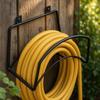 Supporto Robusto in Acciaio per Tubo da Giardino Staffa da Parete Scaffale Durevole per Stoccaggio Tubo per Organizzazione e Facile Accesso con Viti Incluse