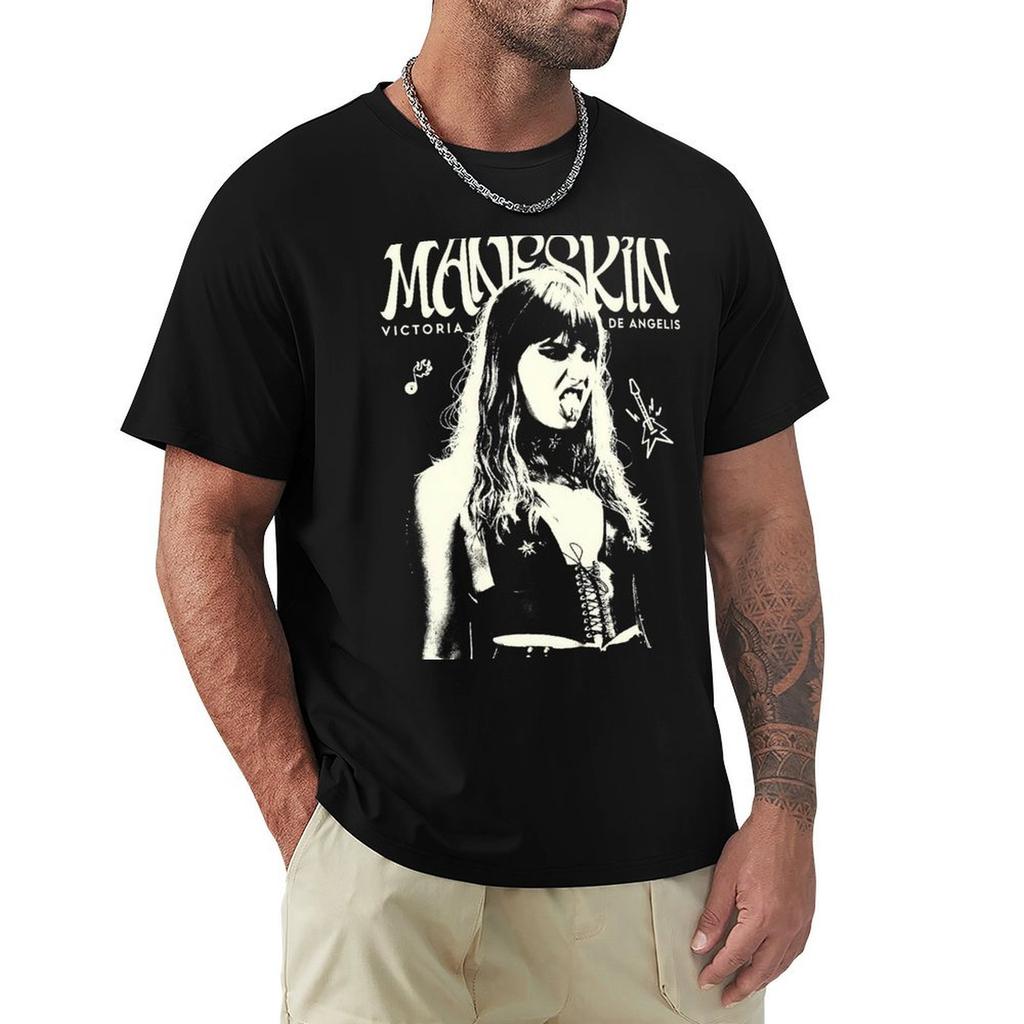 Rock Band Music Unisexeskin Tshirt Plus Size Everyday Tee Shirt