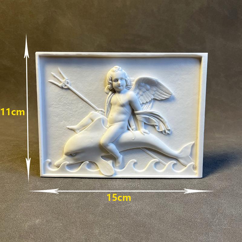 

Ангельські Фігурки Рельєф Стереоскопічний Друк Ангел Гіпсова Статуя Настільна Прикраса Персонажі Скульптура Кімнатний Естетичний Декор
