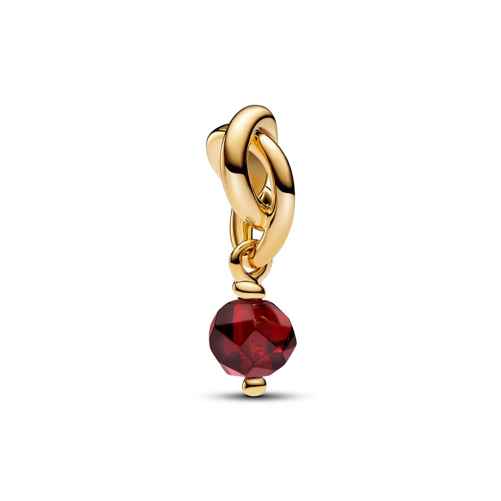 Neuer Avocado Doppel Hängeperle Kupfer Herz Charm Ewigkeit Kreis Anhänger Kompatibel Mit Authentischen Pandora Armbändern Halsketten DIY Schmuck