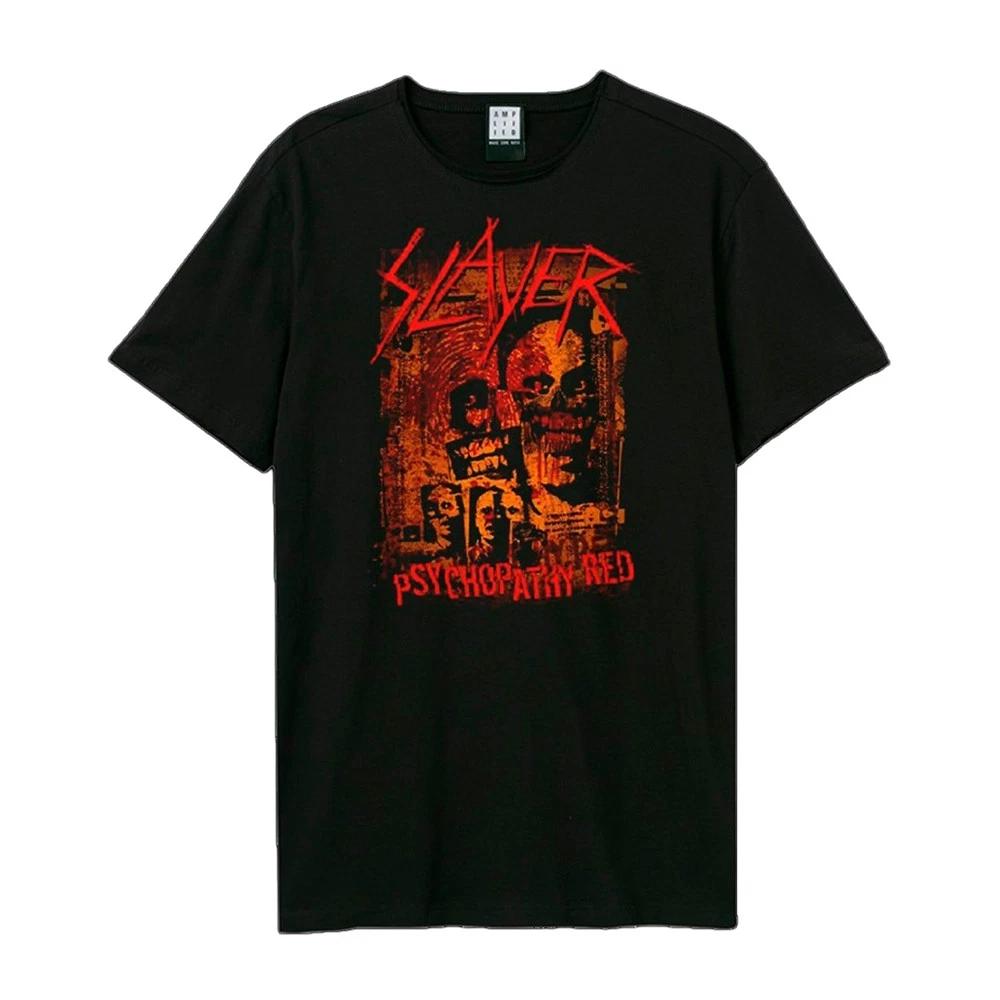 Slayer Amplified Red Official Tee T-Shirt Mens 4XL