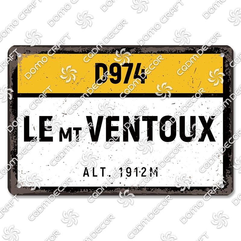 Berg Höhe Poster Metall Blechschilder Col De La Madeleine Hautacam Metallplatte Wanddeko Club Pub Wohnzimmer Zuhause