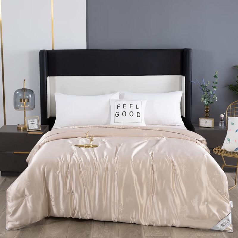 

Moncaroni Handmade Jacquard Tussah Silk Quilt