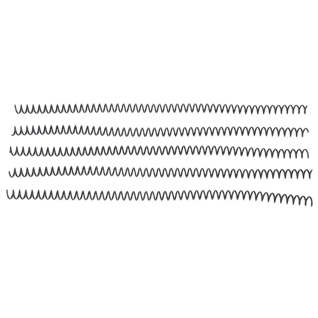 100 STuks Spiraalbindringen 48   4:1 Steek   Papier Plastic Bindruggen 40 Vel Capaciteit 8mm Diameter