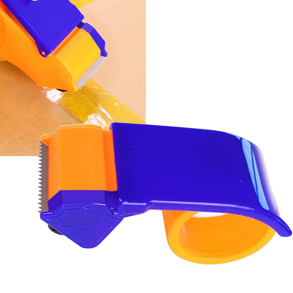 Packing Tape Dispenser Wide Sealing Cutter Adjustable Easy Operation Effortless Use Efficient