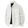 Lapel Plus-size Long-sleeved Men's Shirt Loose Casual Men's Shirt Jacket