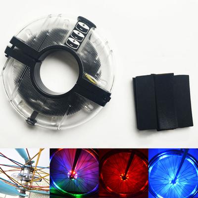 LED Sihirli Ön Arka Jant Teli Tekerlek Uyarı Işığı Bisiklet Bisiklet Bisiklet Aksesuarları