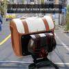 Retro Backrest Rear Hanging Bag for Electric Scooters and Bikes