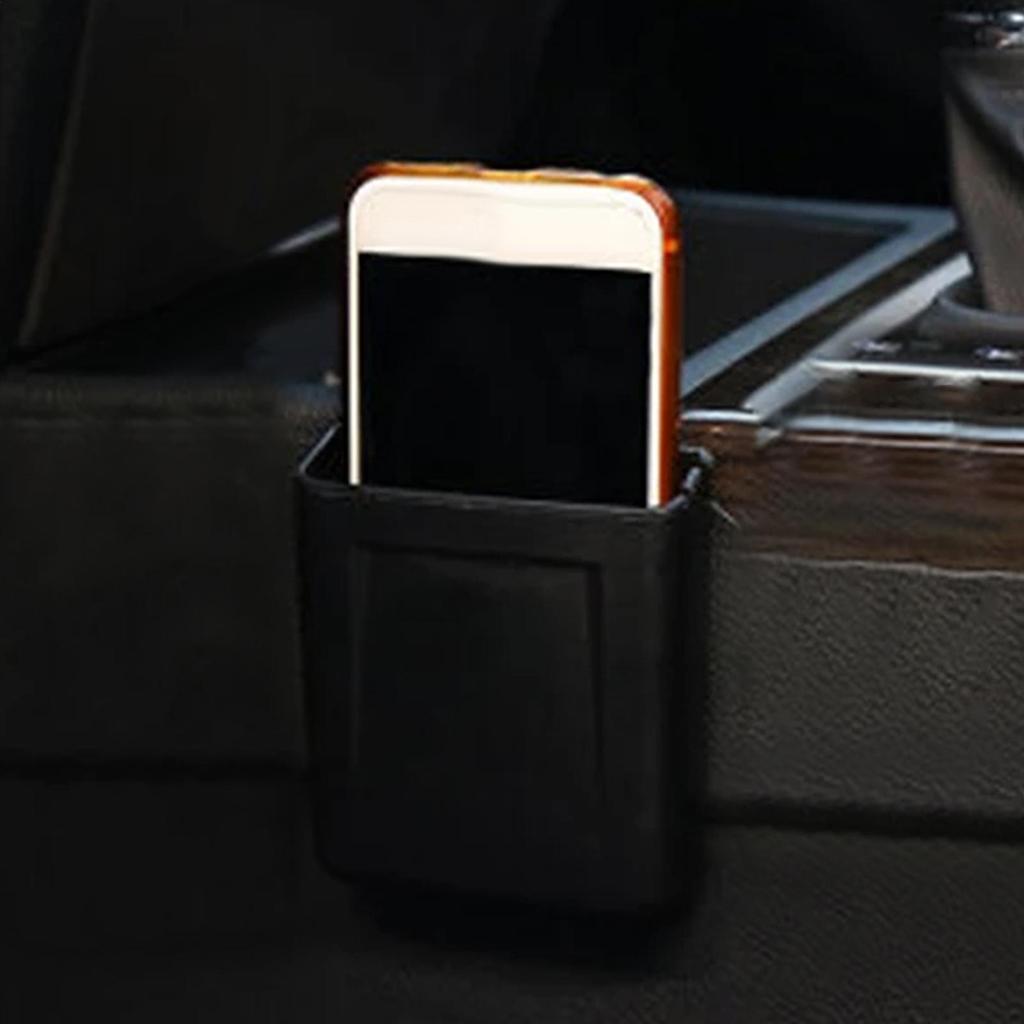Portable Car Dash Organizer Sticky Adhesive Storage Box Car Cell Phone Gap Holder for Phone Pocket Automobile Accessories