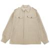 MADISON BLUE Excellent Condition 100% Linen French Work Jacket for Men, Beige, Size 03 MB201-1023 Jacket 03 beigeUsed