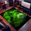1pc Borussia Monchengladbach Logo Print Area Rug - Soft,Washable Non-Slip Indoor Mat for Office Chairs,Living Room,Home Office Decorative Rug