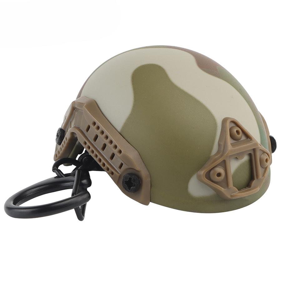 

Mini Fast Helmet Keychain Tactical Fan Accessories Beer Opener Bottle Opener Decrowner Dummy Helmet Shaped Toy