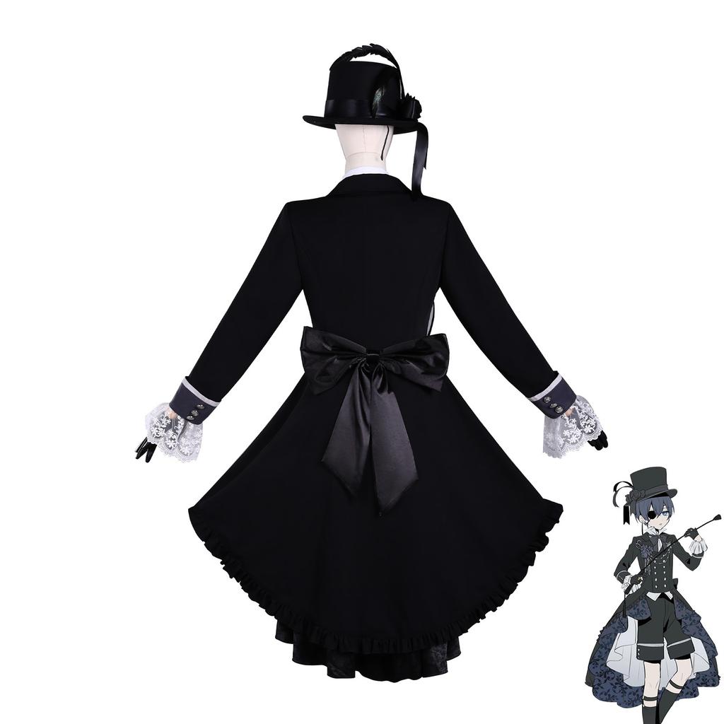 Black deacon cos serve black rose charbo sauce black door cosplay two-dimensional anime character