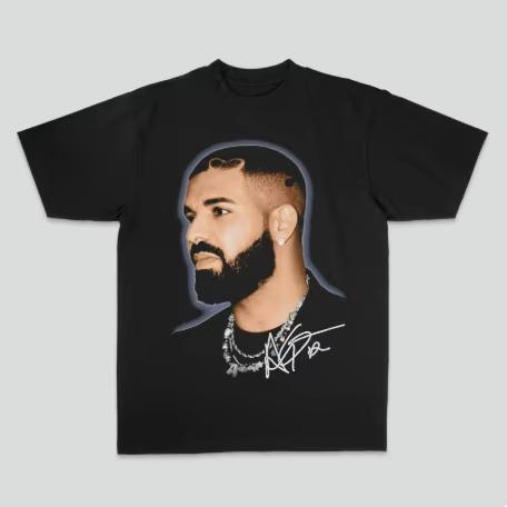 Letter Pattern Portrait Printed Tshirt Unisexs And Unisexs Same Style Casual And Relaxed Streetwear Classic Tshirt
