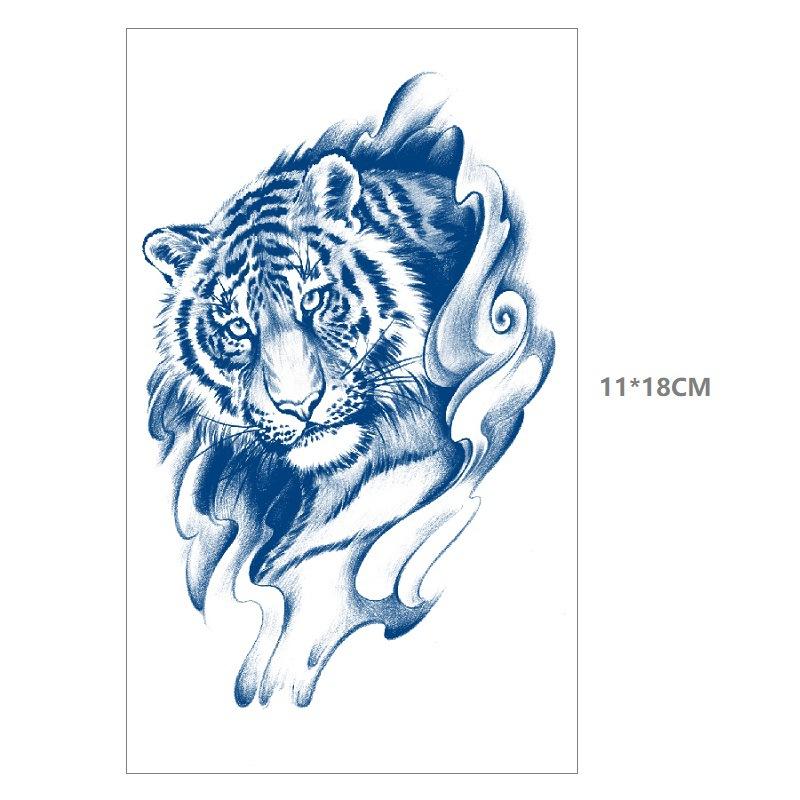 Emmy Herbal Gradual Change Water Transfer Simulation Can Not Wash Off Semi-Permanent Bow Deer Head Dream Catcher Tattoo Sticker