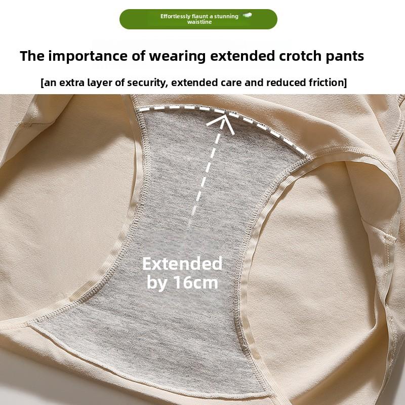 Damska jesienno-zimowa nowość, bawełniana, z wysokim stanem, antybakteryjna, podnosząca brzuch, wydłużająca biodra, bielizna