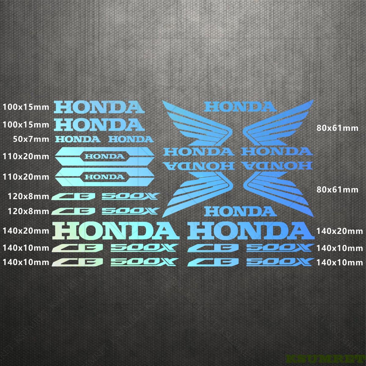 For Honda CB500X Sticker Motorcycle Stickers CB500X Logo Decal Waterproof