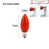 Led With Candle Base For Home Decor And Festival Lighting