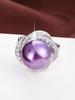 Exquisite Princess Qianjin Layered Bead Open Ring - Versatile Women's Jewelry